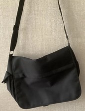Emporio Armani Unisex Black Tote Bag /Travel Holdall. Exc Cond 15”x12”x6”