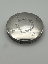 Vintage Sterling Silver Powder