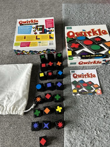 Qwirkle wooden tile - wooden, by