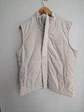 Zara Cream Puffer Vest Padded
