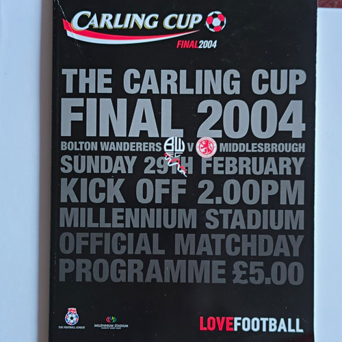 Carling cup final 2004 - carling,