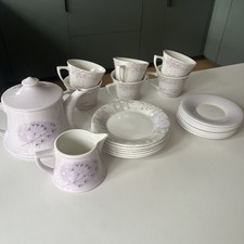 Portmeirion Dawn by Julie Ingham 6 X Trios Cups/saucers/plates Teapot & Jug