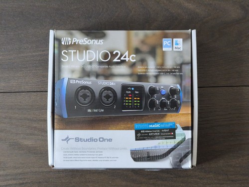 Presonus studio 24c usb - 24c, audio