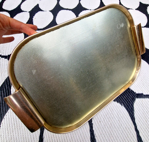 Vintage kaymet ribbed metal - vintage,