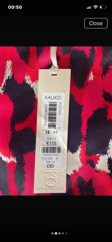 Bnwt kaliko fuchsia pink - bnwt,