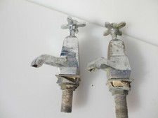 Antique Chromed Brass Taps