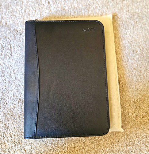 Black zip organiser - organiser, planner