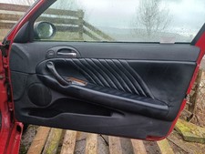 ALFA 147 GTA O/S DOOR CARD BLACK ON BLACK LEATHER 02-11
