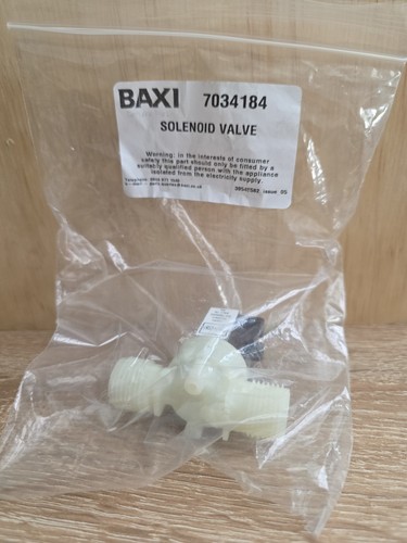 Genuine baxi solenoid valve - genuine,