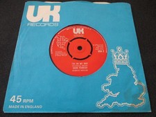 RARE DEAN PARRISH "I'M ON MY WAY" 1972 UK RECS NORTHERN SOUL P/EXC-