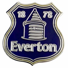 New Everton Football Crest Pin Badge, Everton FC Toffees Fans Souvenir Pin Badge