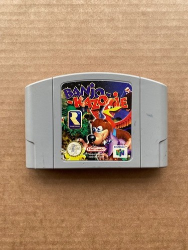 N64 banjo kazooie game tested - banjo,