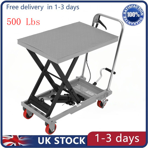 500lbs hydraulic lift table - 500lbs,