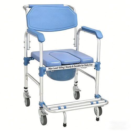 Bathroom wheeled shower chair - bathroom,