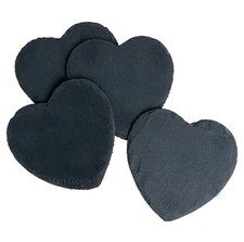 Slate Heart Coasters Mat