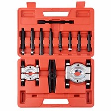 12 pcs Gear Bearing Splitter Puller Fly Wheel Separator Tool Kit Set With Box