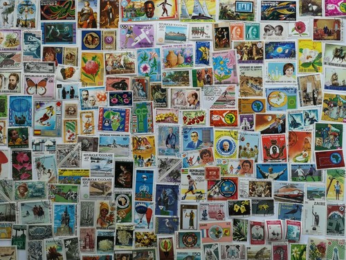 Africa stamps collection - collection, 300