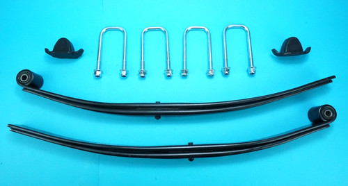 Twin leaf spring bump stop - spring,