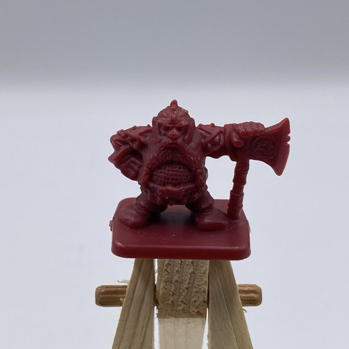 Plastic heroquest dwarf - dwarf, dark