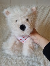 Sainsburys White Dog Soft Toy