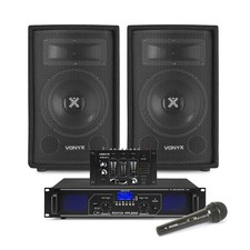 Vonyx SL8 Bedroom DJ Setup -