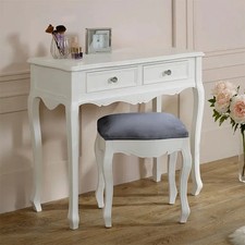 White dressing table tabletop