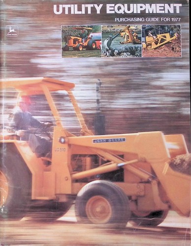 1977 john deere - deere, equip