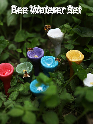 5pcs colorful bee watering - bee,