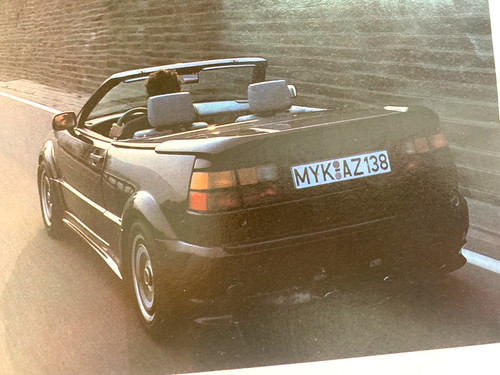 Zender corrado convertible - vw,