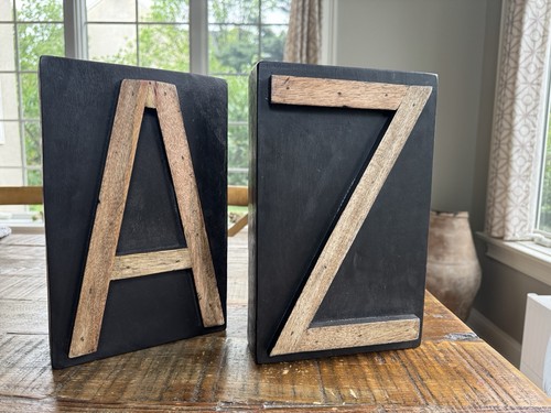 Typesetter letter block z - a,