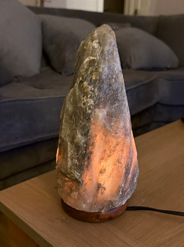 Himalayan salt crystal - crystal, rock