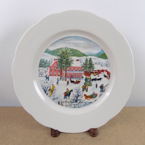 Syracuse china grandma moses - china,