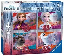 Ravensburger Disney Frozen 2 4 In Box 12 16 20 24 Pieces Jigsaw Puzzles For Kid