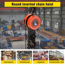 Heavy Duty 2/3Ton Ratchet Chain Hoist Chain Block Hoist Manual Chain Block +Hook