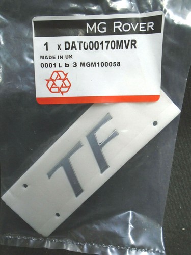 Genuine rover mgtf tf - mgtf, {