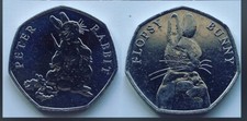 2018 Peter Rabbit 50p & Flopsy