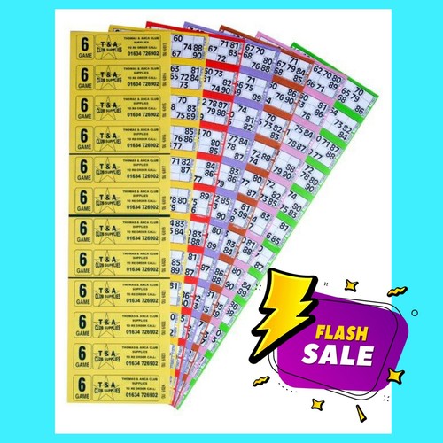 Bingo tickets books - bingo,