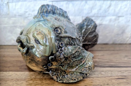 Handmade blow fish - fish, studio