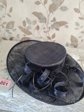 Ladies Navy Wedding Hat