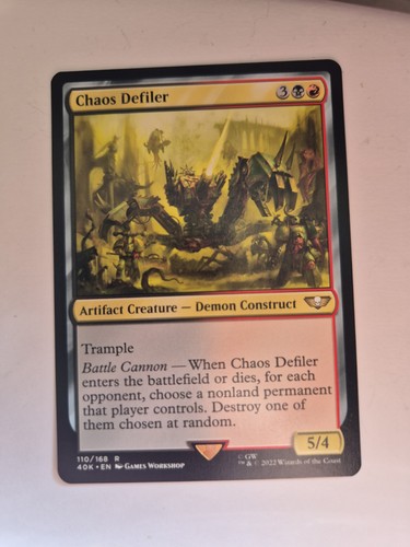 Chaos defiler - ***,