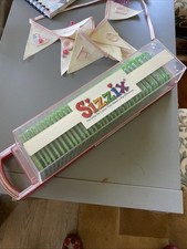 Sizzix Sizzlits Playground Alphabet & Numbers Craft Die Set In Storage Box