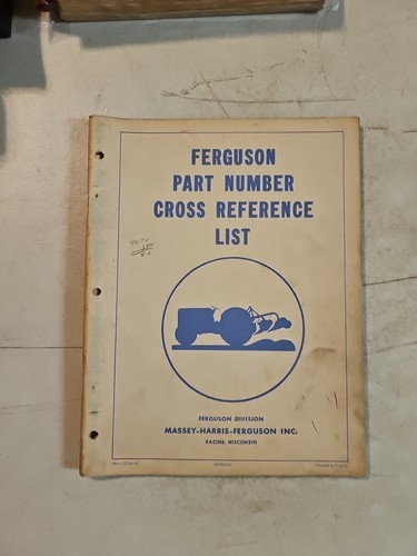 Vintage 1954 ferguson tractor - 1954,