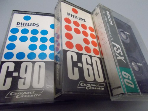 Philips music cassette diverse - philips,