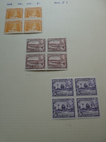 British guiana 1938 mint - 1938,