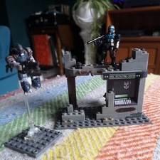 Halo ODST Ambush Playset Set 2x Mini Figures #96931 Mega Bloks Kit 2000s Mattel