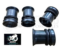 Suzuki 4x Airbox Rubbers GS750 GS850 g - Intake Ducts - Slide Carbs -- A3-14