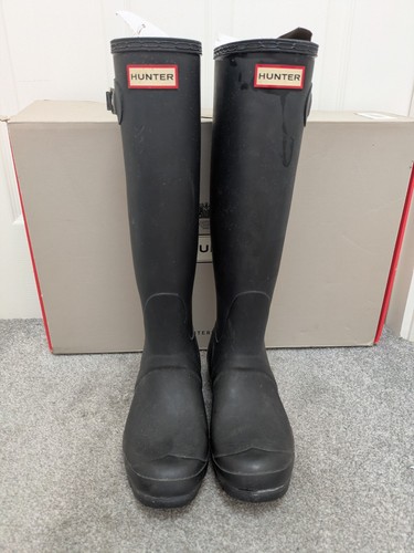 Hunter long black wellies - long, uk