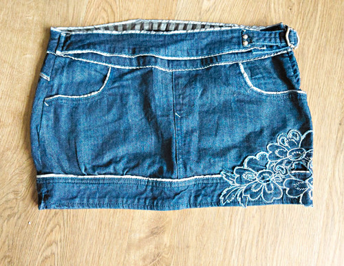 Y2k denim micro mini - denim, skirt