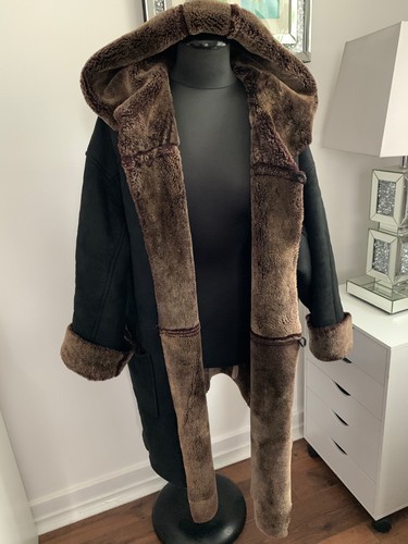Hobbs real sheepskin shearling
