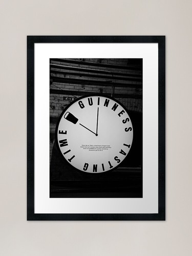 Guinness tasting time clock - guinness,
